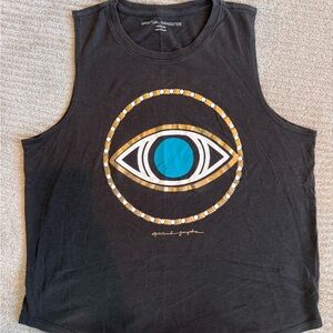 Spiritual Gangster Black Crewneck Tee with White Logo